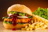 Hamburgesa de pollo